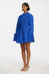 DALES MINI DRESS- COBALT