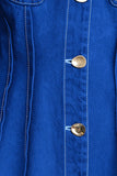 DALES MINI DRESS- COBALT