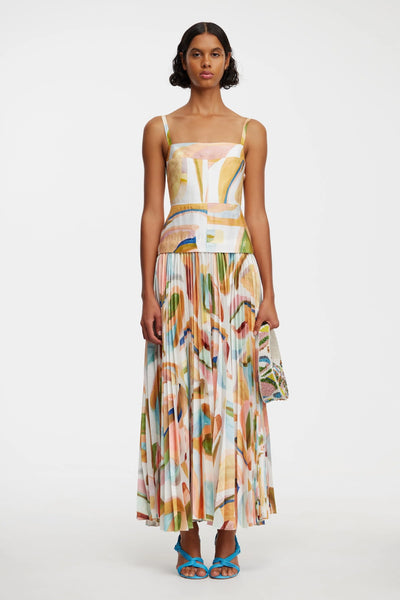 LEASGILL MIDI DRESS