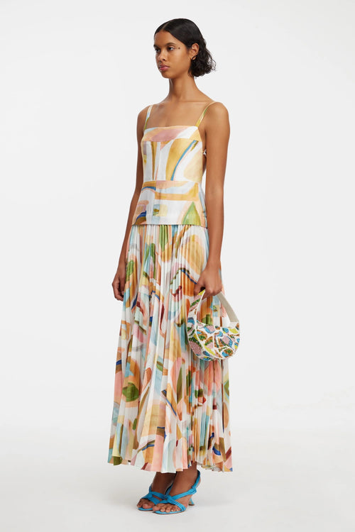 LEASGILL MIDI DRESS