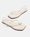 Square Toe Millie - Cream