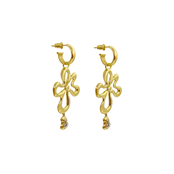 DAHLIA EARRINGS | GOLD