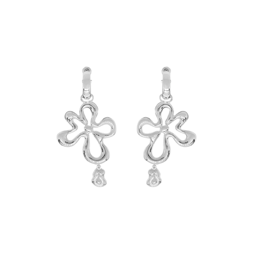 DAHLIA EARRINGS | SILVER