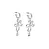 DAHLIA EARRINGS | SILVER