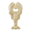 CRAY METAL BOTTLE OPENER 8.5X16.5CM GOLD