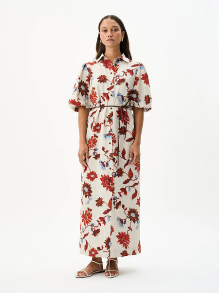 BERKLEY DRESS | CACTUS BLOOM SAND