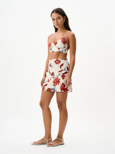 MARCY MINI SKIRT | CACTUS BLOOM