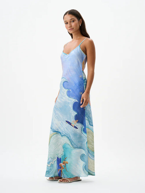 WESSEX SLIP DRESS APRES SURF