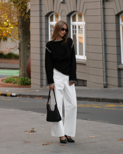 THE TARA COTTON KNIT JUMPER