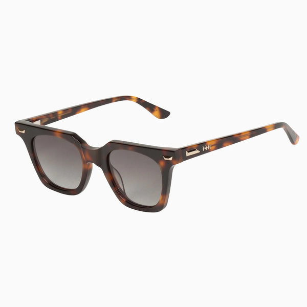 Dylan Kain- Vintage Tort w. 24k. Gold Metal Trim / Black Gradient Lens