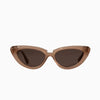 Dayze- Chestnut w. Gold Metal Trim / Brown Lens