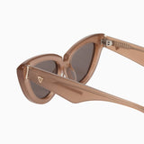 Dayze- Chestnut w. Gold Metal Trim / Brown Lens