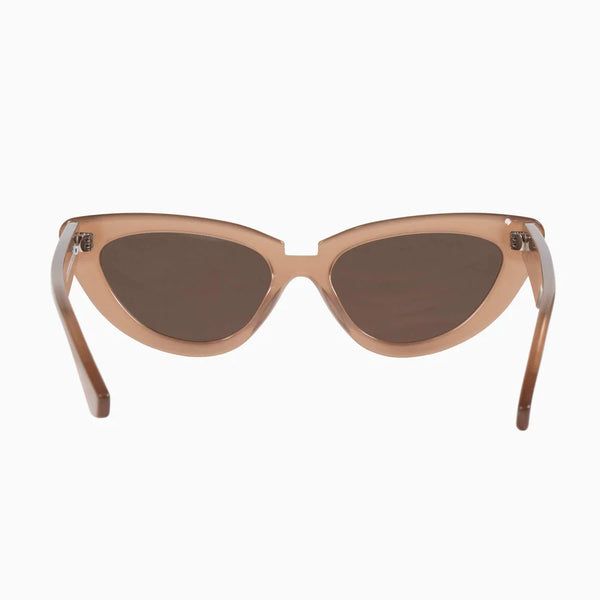 Dayze- Chestnut w. Gold Metal Trim / Brown Lens