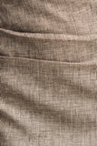 Elliot Double Breasted Blazer - Concrete