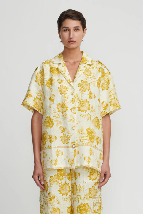 ESME OVERSIZE SHIRT GOLDEN NECTAR