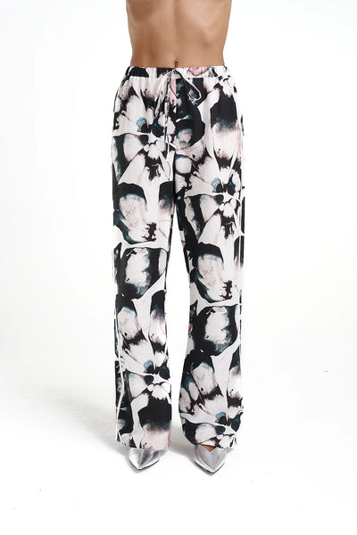 ELASTIC PANTS W/ STRIPE - EVERLAST