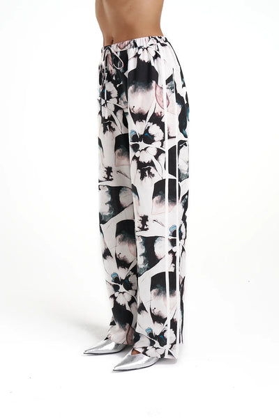 ELASTIC PANTS W/ STRIPE - EVERLAST