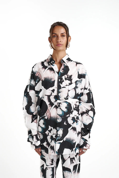 LS OVERSIZED SHIRT - EVERLAST