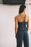 Wynn Denim Bustier