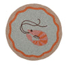 G’DAY BEADED PLACEMAT 35cm CORAL