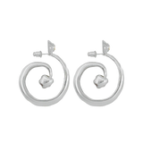 GAIA EARRINGS | SILVER