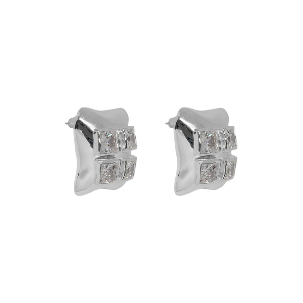 GEORGETTE EARRINGS | SILVER