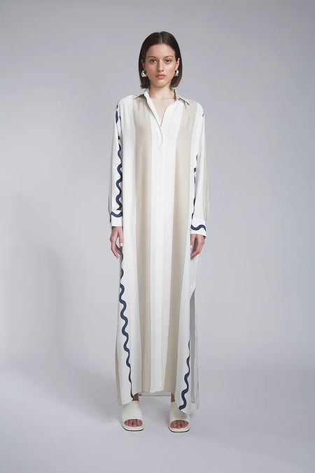 BLOOM MAXI DRESS- WHITE