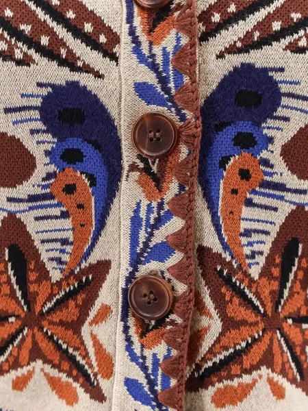 Nature Land Sand Knit Cardigan