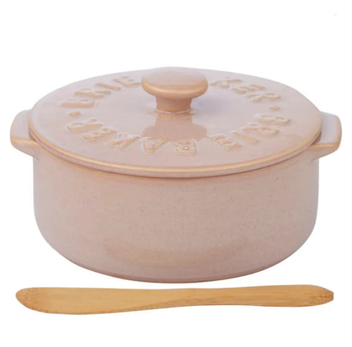 Loire Cer Brie Baker 13.5x16x7.5cm Rosa