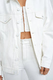 JOHNNY JEAN JACKET - WHITE