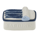 Sardine Cer Trinket Box 12x9x6cm