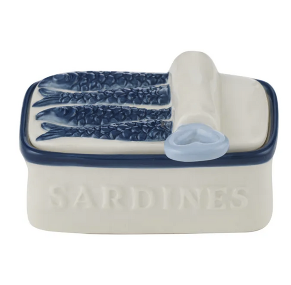 Sardine Cer Trinket Box 12x9x6cm