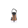 Kristen Pump Vinylite & Black Patent Leather