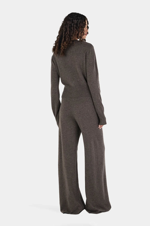 JADA CASHMERE PANT CHARCOAL