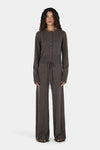 JADA CASHMERE PANT CHARCOAL