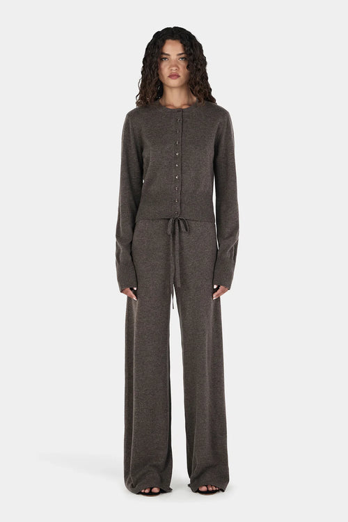 JADA CASHMERE PANT CHARCOAL