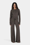 JADA CASHMERE PANT CHARCOAL