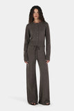 JADA CASHMERE PANT CHARCOAL