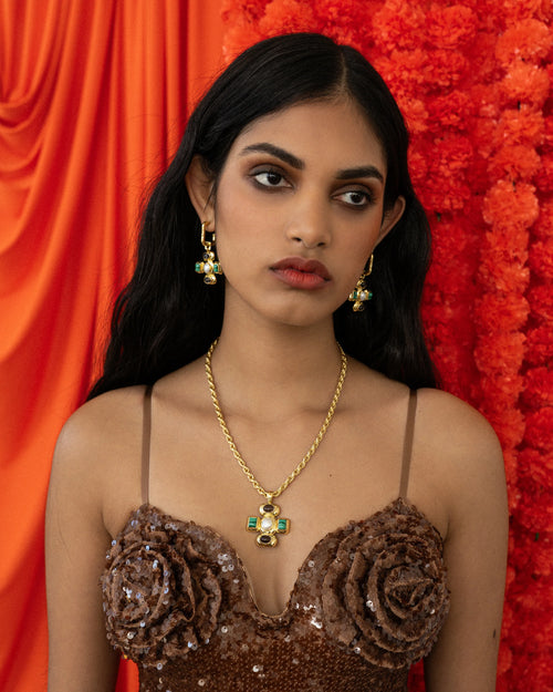 ANUSHKA EARRINGS | GOLD