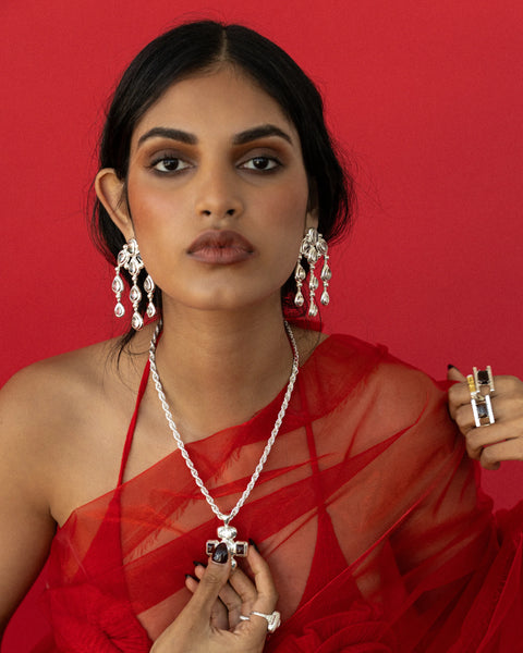 RANI EARRINGS | SILVER