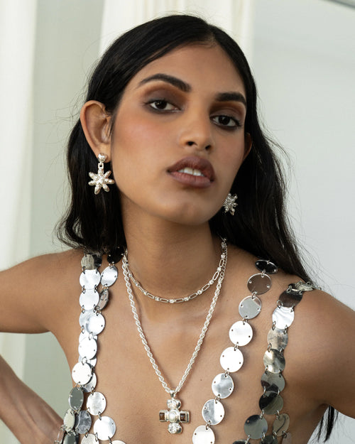 PARI EARRINGS | SILVER