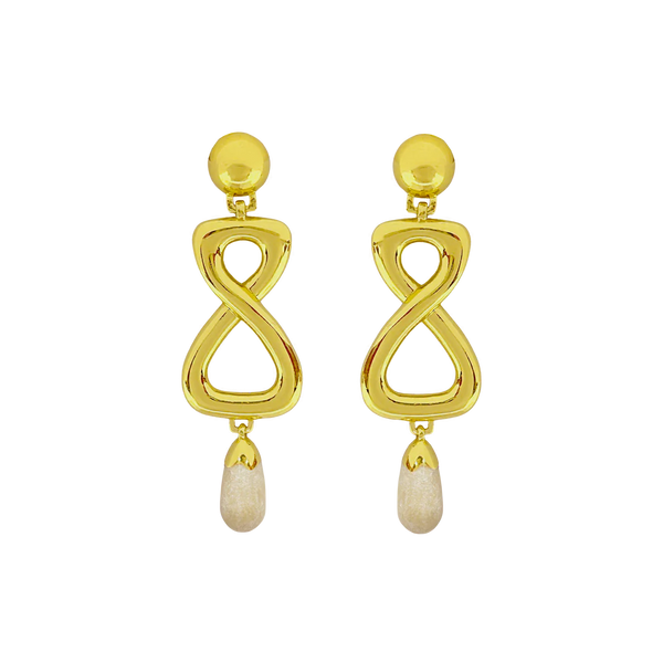 MANHATTAN EARRINGS | PEARL