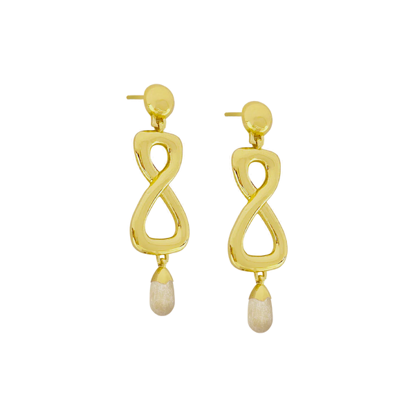 MANHATTAN EARRINGS | PEARL