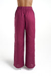 Sig Linen Pant- Plum