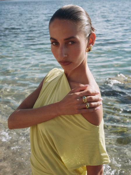 MIKAELA EARRINGS | GOLD