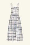 Niko Gathered Bubble Midi Dress