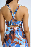 OPHELIA FLORAL BIAS MIDI DRESS