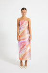 SIREN STRAPLESS MIDI