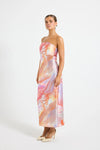 SIREN STRAPLESS MIDI