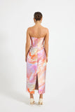 SIREN STRAPLESS MIDI